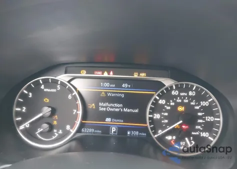 2021 Nissan Altima Sv Intelligent Awd z USA, uszkodzony, nr VIN 1N4BL4DW2MN392287